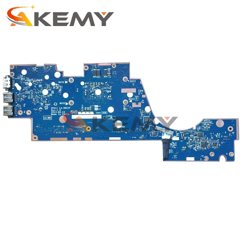 筆記本電腦Akemy筆記本電腦主板適用於HP Envy M6 M6-K010DX M6-K000 M6-K022d 725462-501 725462-001 VPU11 LA-9851P A10-5745M HD 8610G