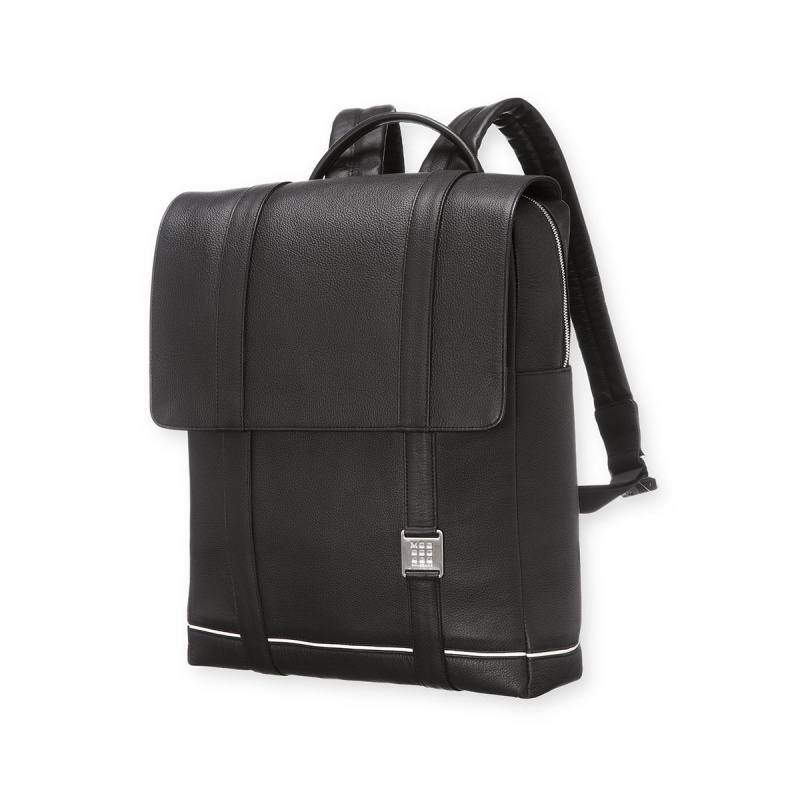 Moleskine Lineage Leather Backpack Blk  經典皮革背包 [購買後7天後寄/取貨]