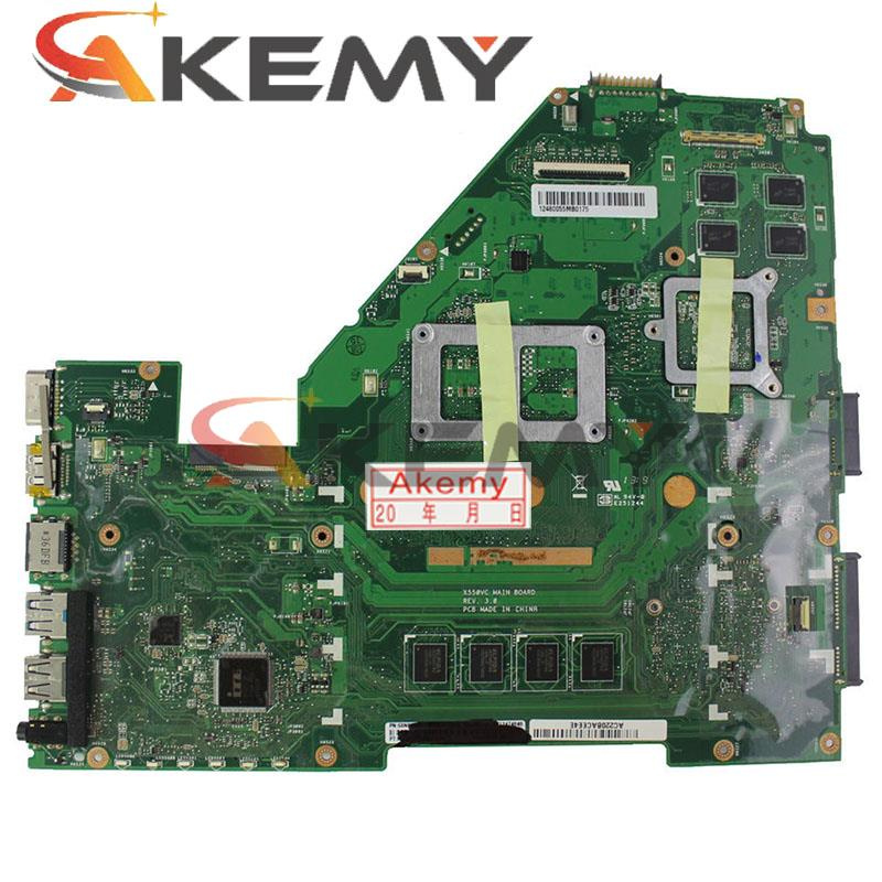 筆記本電腦X550VC筆記本主板適用於華碩X550VC R510V X550V X550測試原裝主板4G RAM GT720M-2G