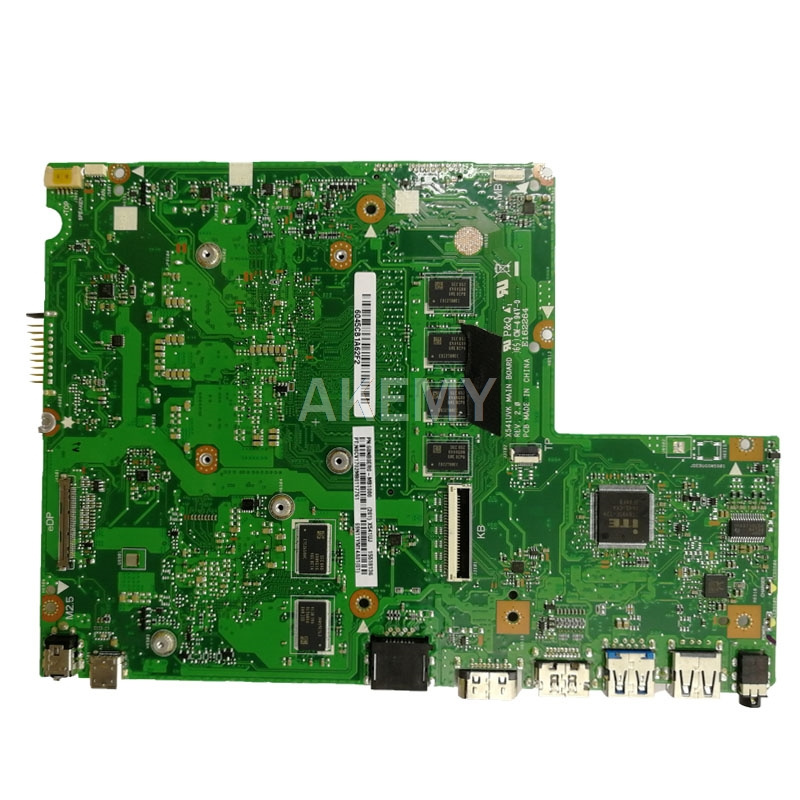 筆記本電腦X541UVK motherboard For ASUS X541UVK X541UJ X541UV X541U F541U R541U laptop motherboard i3 i5 i7 CPU 4G