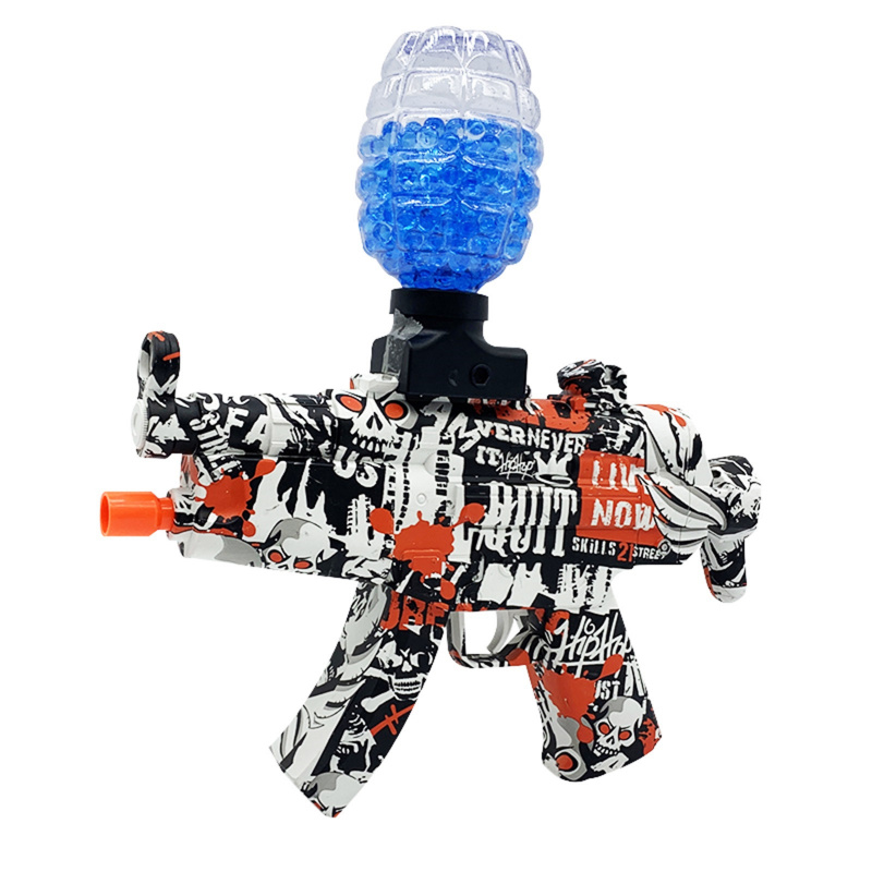 電動玩具代發貨！MP5 凝膠爆破槍帶 3000 個凝膠球水彈電動自動 Splatrball 塑料槍兒童玩具武器