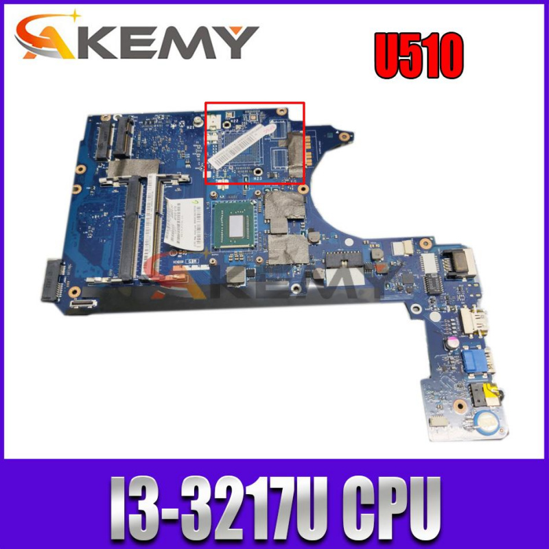 筆記本電腦適用於聯想 U510 筆記本電腦主板 FRU 90001809 帶 i3-3217u CPU DDR3 LA-8971P 100% 工作