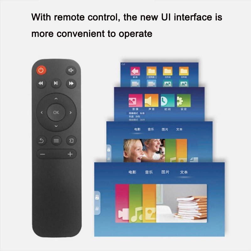 投影機投影儀 Android WiFi 投影儀 1080P 高清視頻影院電影支持 HDMI 兼容 USB 便攜式家庭音頻迷你投影儀