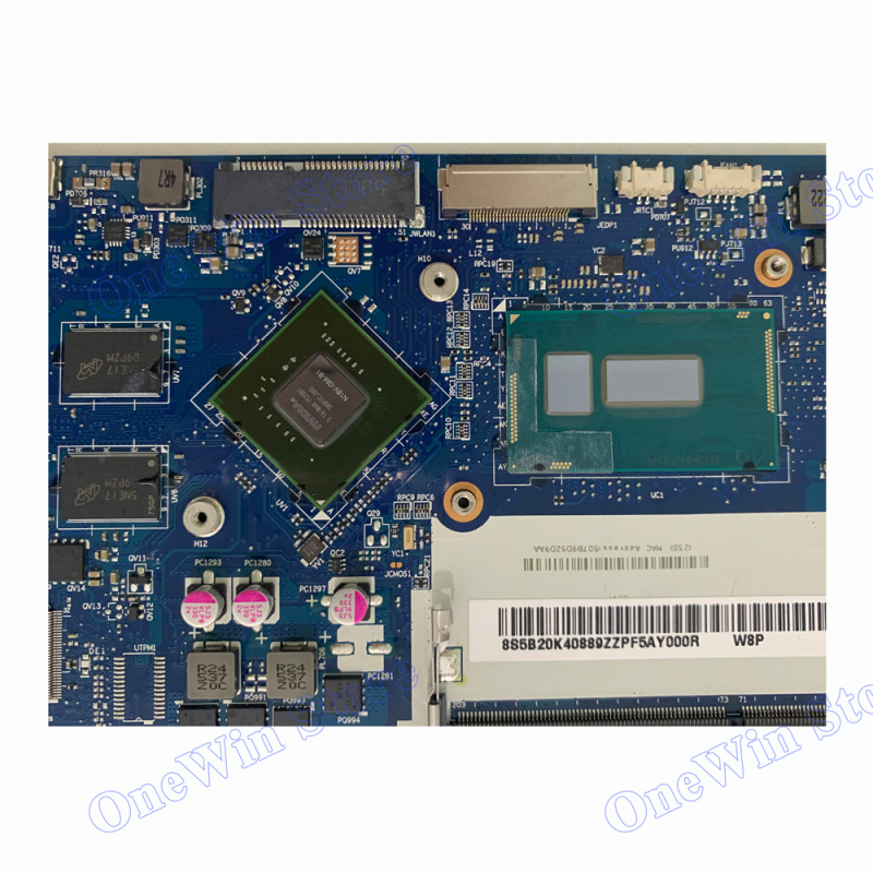 電競筆記本電腦I5-5200DU 16VGM 2G 適用於 Ideapad 100-15IBD 80QQ 筆記本電腦 MB CG410 CG510 NM-A681 GPU N16V-GM-B1 GT920 2G F