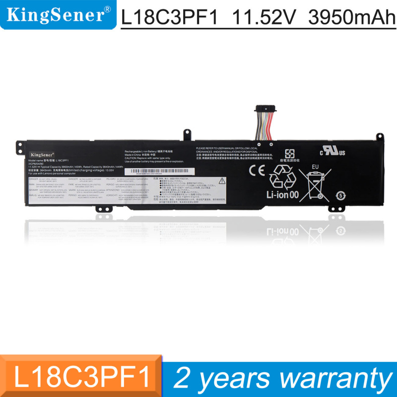 電競筆記本電腦KingSener L18C3PF1 L18M3PF1 筆記本電池 適用於聯想 Ideapad L340-15IRH L340-17IRH 遊戲系列 5B10T04975 11.52V 45Wh