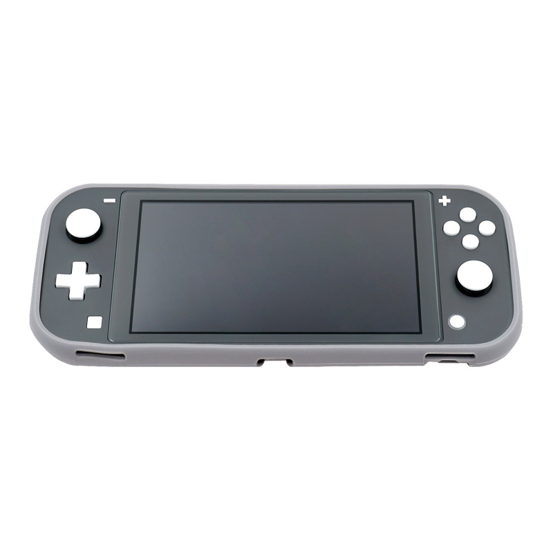 Nintendo Switch Lite透明TPU保護殼蓋 帶遊戲卡存儲槽 防摔保護殼