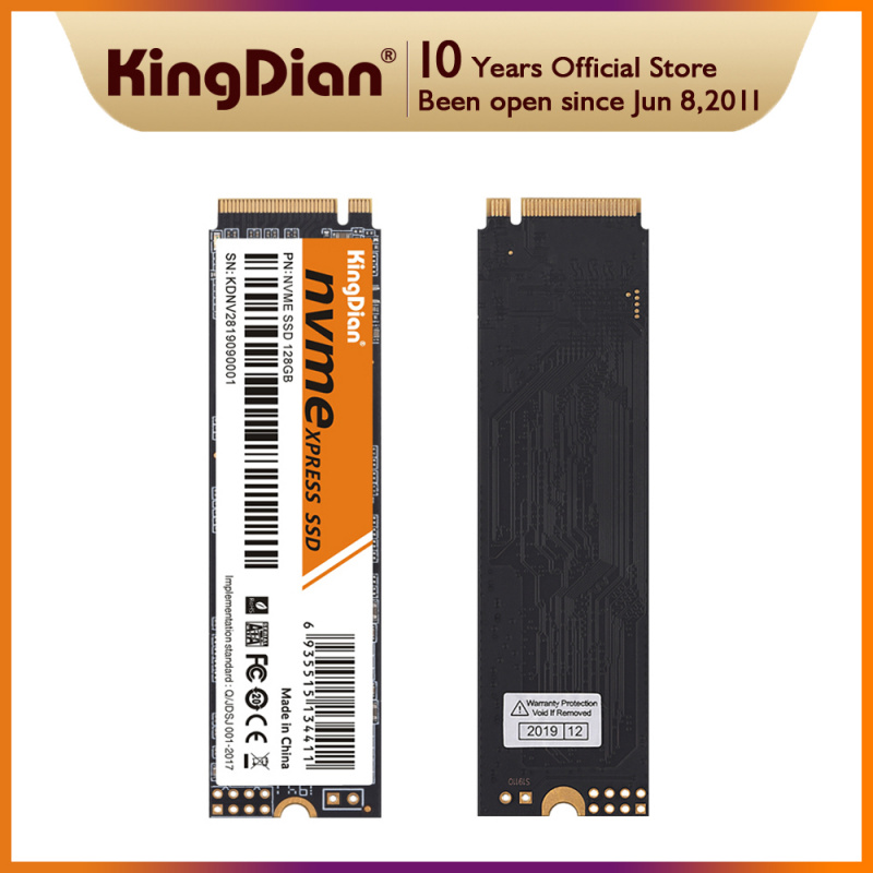 電競筆記本電腦KingDian SSD 128GB 256GB 512GB 1TB 2TB  M.2 2280 NVMe Interface Internal Solid State Drive for Gaming,Compatible with Laptop&PC