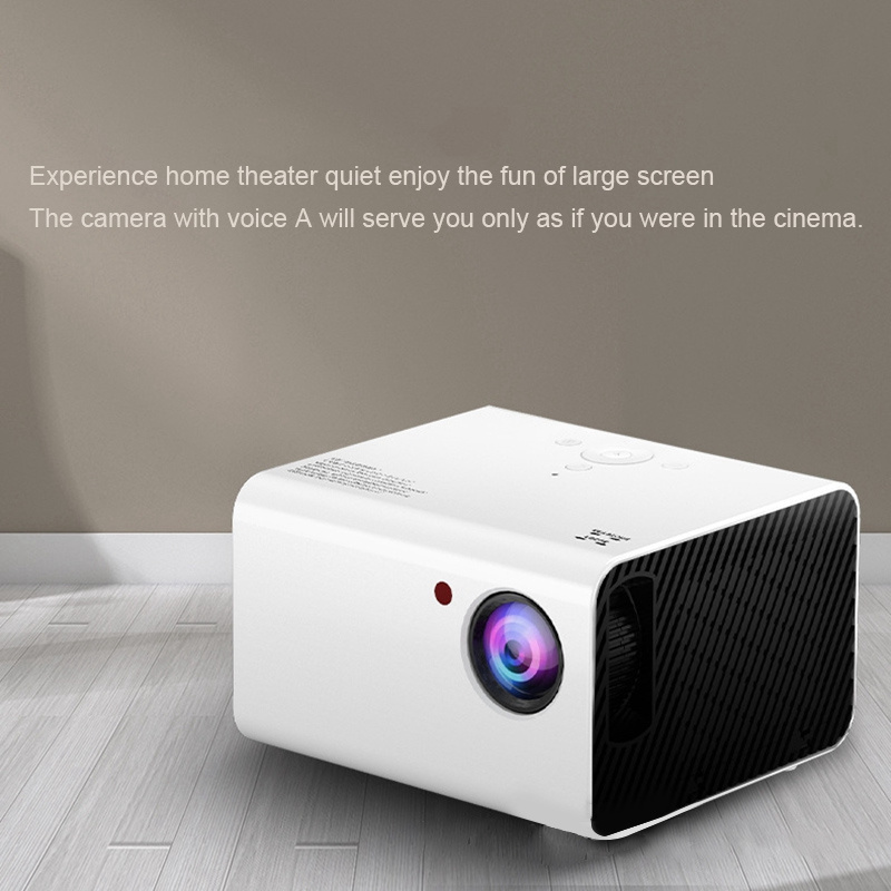 投影機投影儀T10 AI智能語音1080P家用親子便攜投影儀迷你LED電視