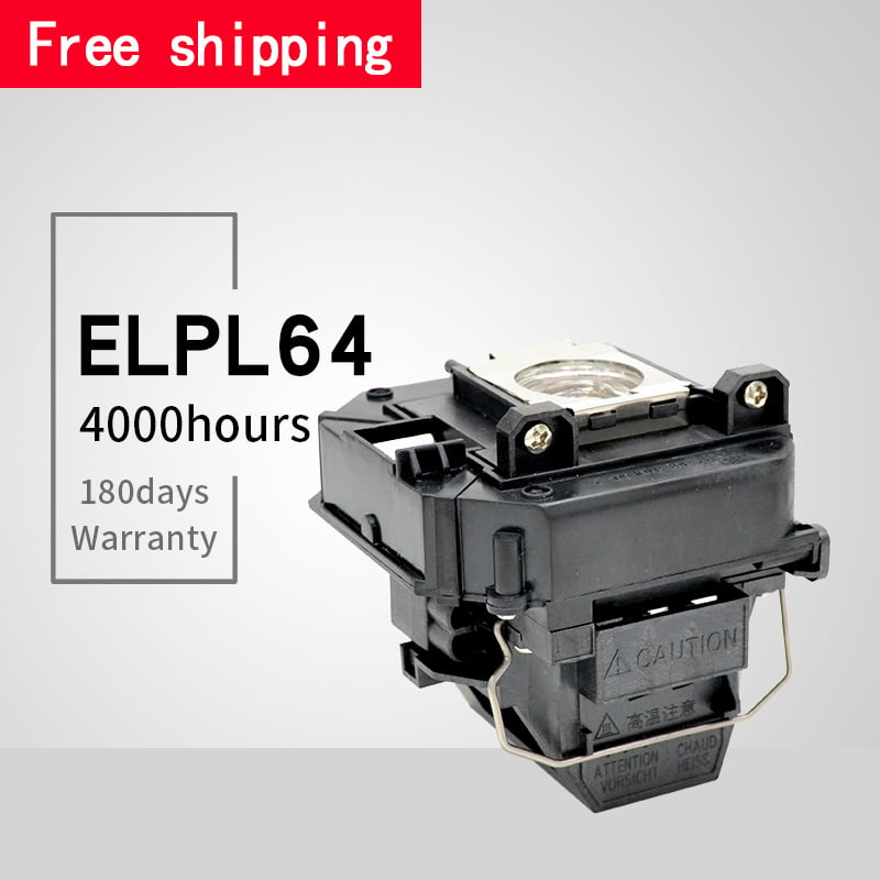 投影機ELPLP64 投影機燈泡 燈泡帶外殼 EB-D6155W EB-D615W EB-D6250 H451A PowerLite 1850W лампа проектора