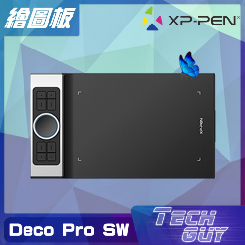 XP-Pen【Deco Pro SW】9x5” 無線繪圖板