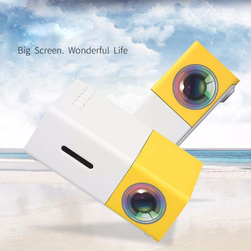 投影機家用迷你投影儀熱銷新款 Yg300 Led 投影儀播放器媒體家庭支持便攜式音頻視頻 1080p Usb Q6t0
