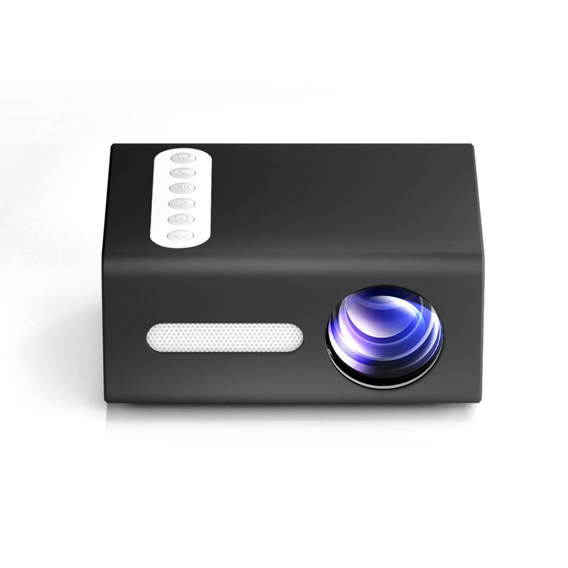 投影機2021LED 用於迷你投影儀 320x240 像素支持 1080P USB 便攜式投影儀家庭媒體播放器兒童禮物 VS YG300 投影儀