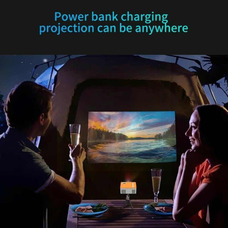 投影機便攜式迷你手機投影儀 WiFi 適用於 Android Beamer Cinema Video LED 家用電話視頻 1080P 適用於兒童 Proyector M3B8