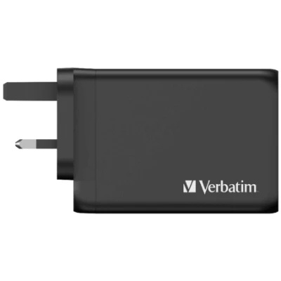 Verbatim 4 Port 130W PD 3.0 & QC 3.0 GaN USB 充電器 3-7工作天寄出