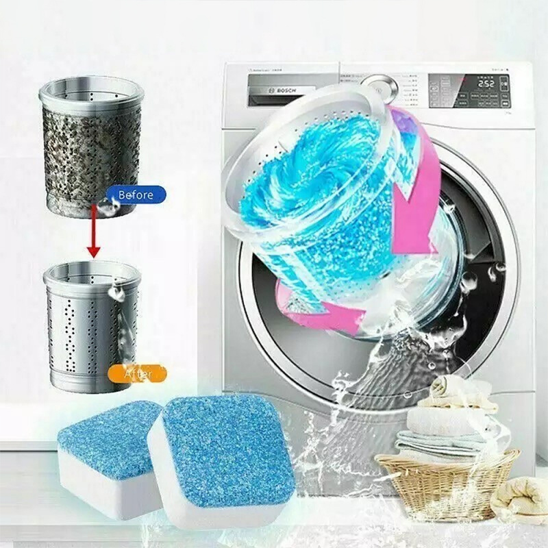 洗衣機清潔劑泡騰片清潔劑洗衣機家用清潔工具配件除臭除螨