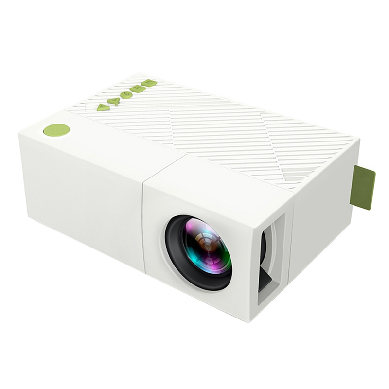 投影機投影儀 YG310 600 流明 1080P 家用親子便攜式投影儀家庭辦公迷你 LED 電視