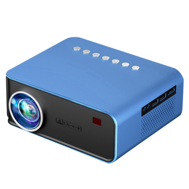 投影機FULL-T4 家用迷你投影儀支持 1080P 電視全高清便攜式影院媒體播放器適用於電視棒 PS4