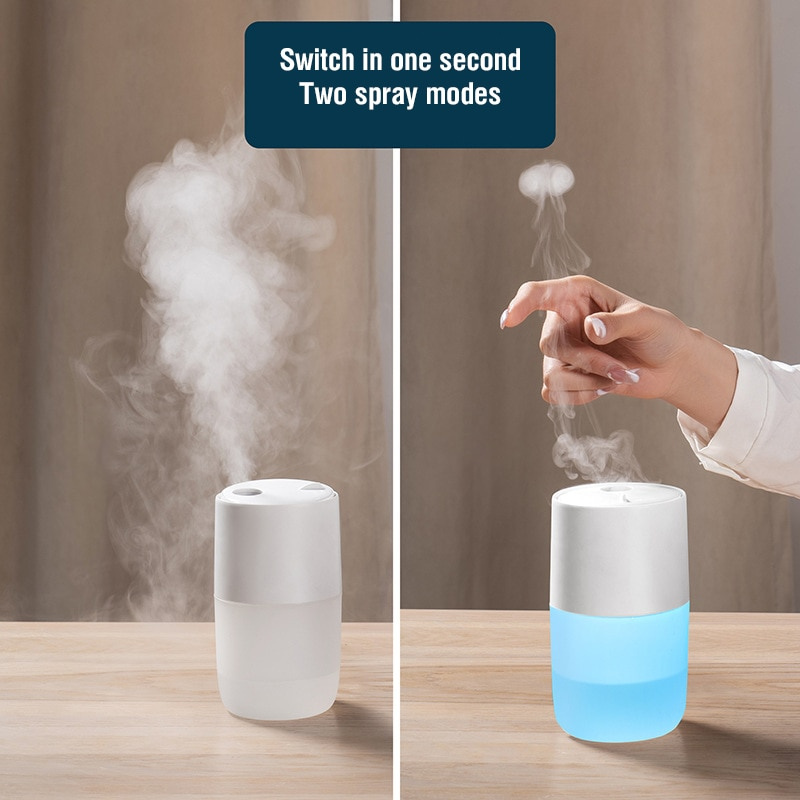 無線可充電超聲波空氣加濕器精油香薰機煙圈霧化器香薰擴散器