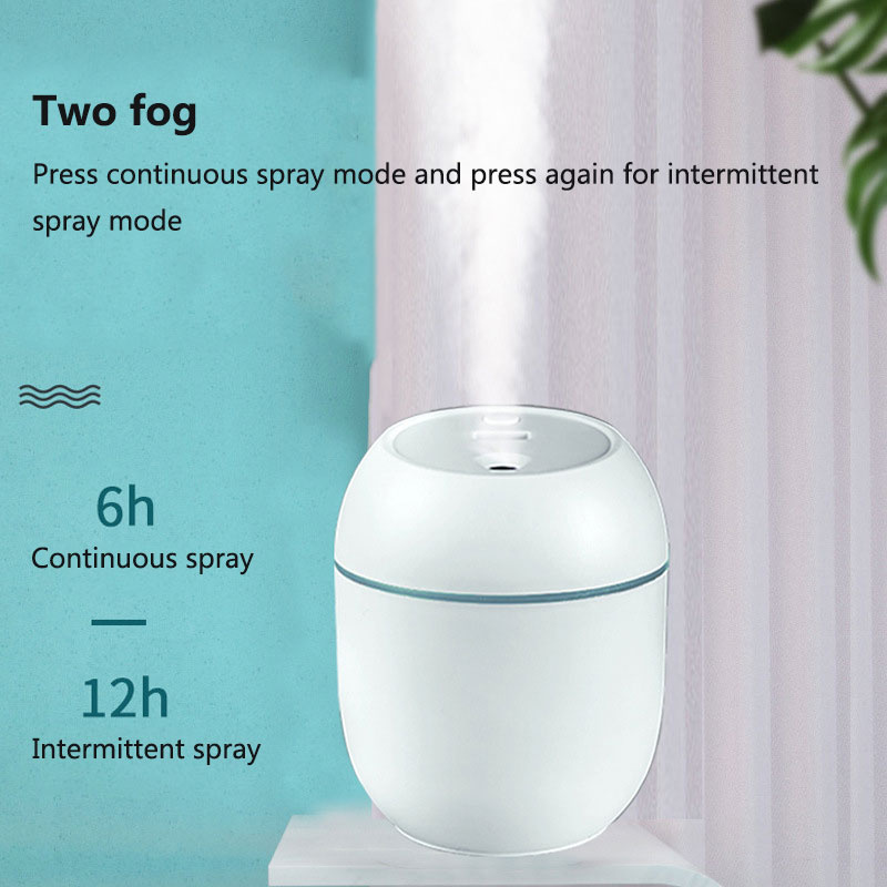 小米迷你便攜式超聲波空氣加濕器香薰精油擴散器 USB 噴霧器家用香薰加濕器