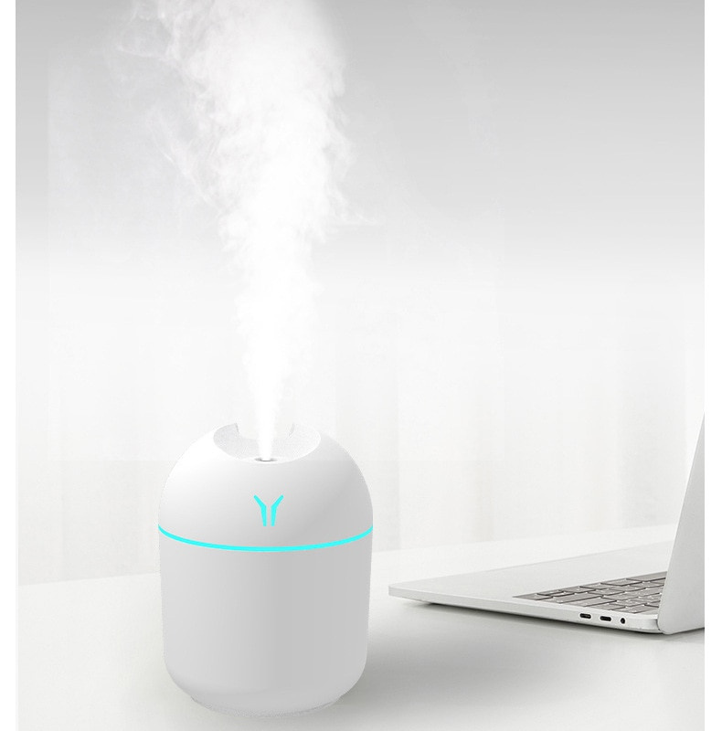 加濕器USB靜音加濕器香薰台臥室桌面便攜大噴霧車載淨化器