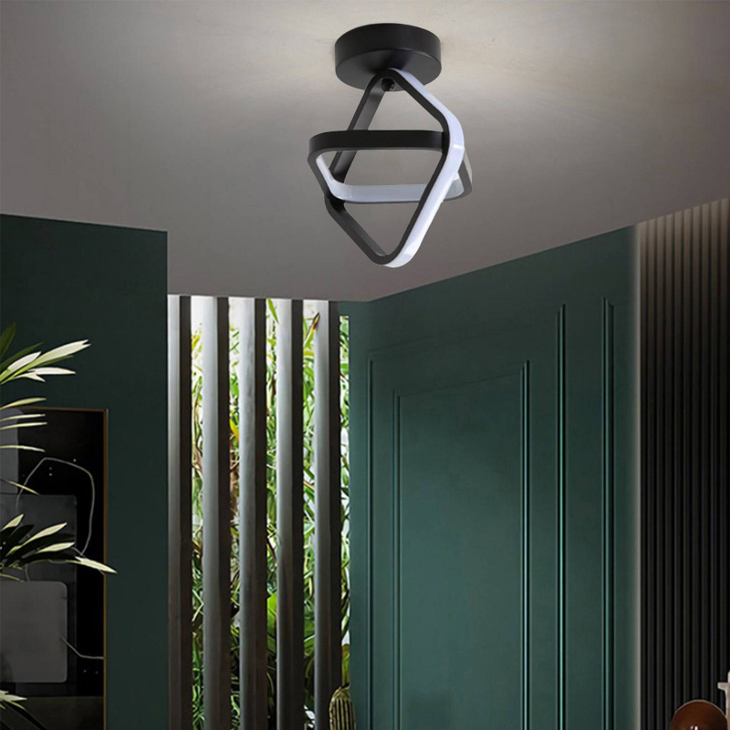 現代吸頂燈燈 LED 藝術吊燈適用於家庭餐廳走廊陽台辦公室陽台餐廳裝飾
