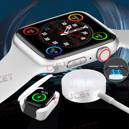 1.75 英寸全觸摸智能手錶男士女士 Smartwatch Sprots Monitor 2022 新款無線充電手錶適用於 Iphone 小米 IWO