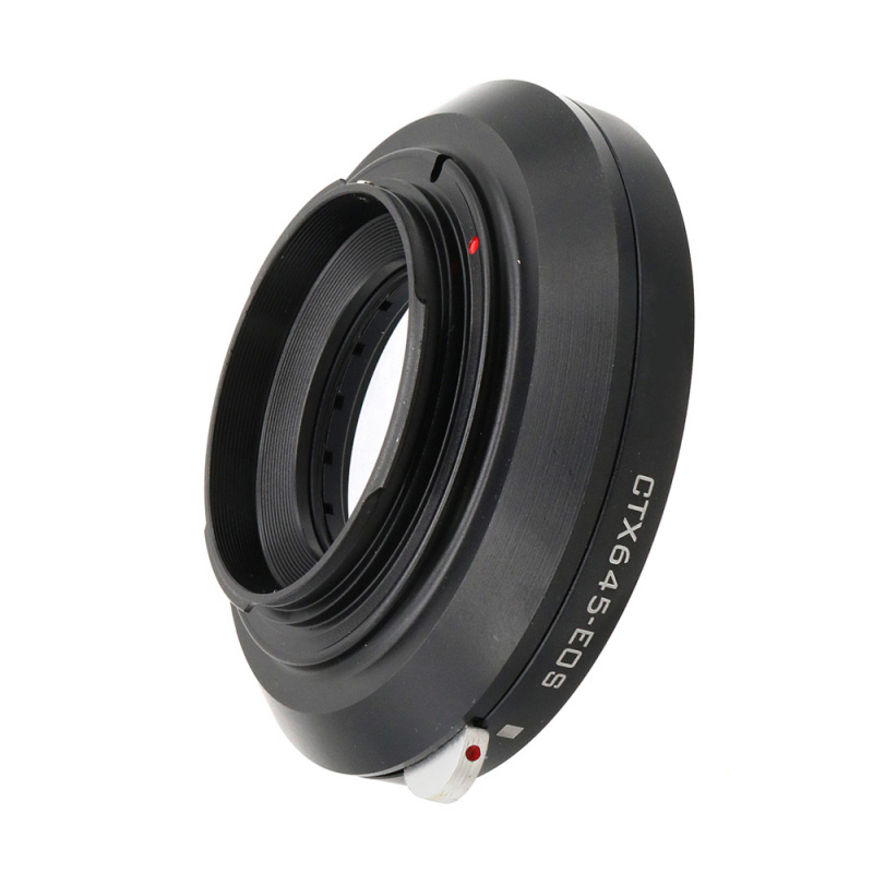 轉接環適用於 Contax 645 系列中畫幅鏡頭和佳能 EOS EF   EF-S 卡口相機 CTX645-EOS 卡口轉接環帶光圈環
