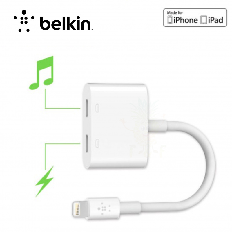 Belkin Lightning Audio + Charge RockStar™ 分插器