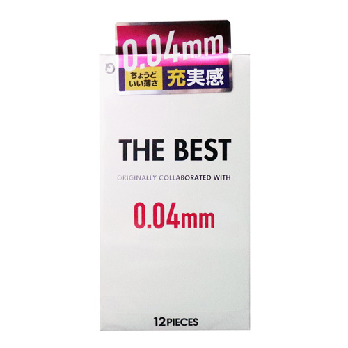 The Best - 優質0.04mm厚身持久安全套 避孕套 (12片裝)