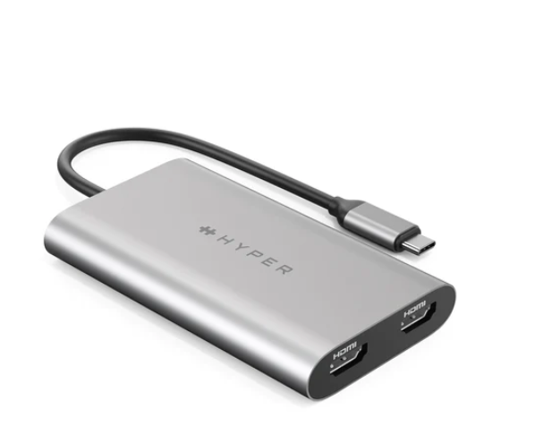 HYPERDRIVE Dual 4K HDMI Adapter for M1/M2 MacBook - HDM1