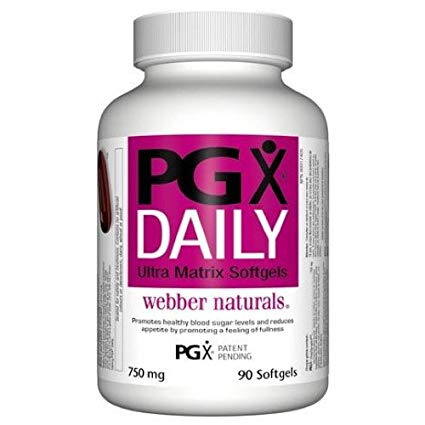 Webber Naturals PGX Daily專利健康減肥軟膠囊 750mg 90粒