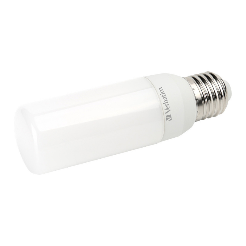 Verbatim LED 燈泡 - 柱型 T-37 (7.5W/E27燈座/3000K/非調光/暖白) (一套2件) [#65770 -2]
