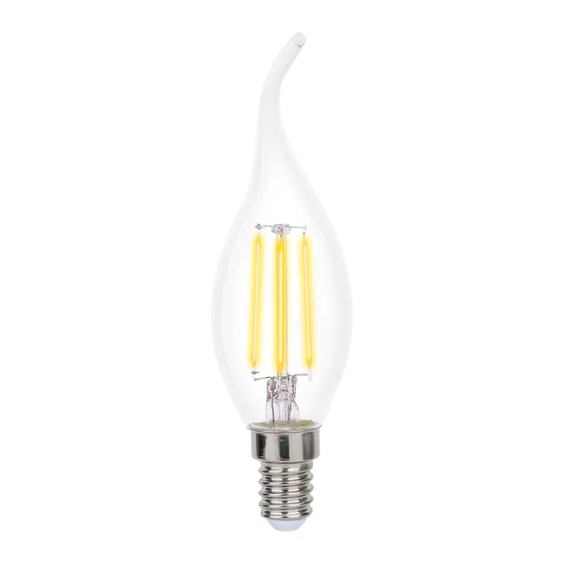 Verbatim 燈絲 LED 透明圓頂火焰尖端蠟燭 (4.5W/E14燈座/3000K/可調光/暖白) (一套3件) [#65725-3]