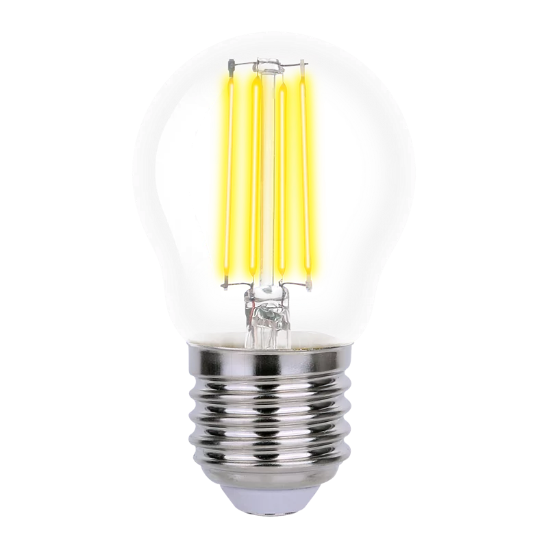 Verbatim 燈絲 LED 透明圓頂迷你經典 (4.5W/E27燈座/3000K/可調光/暖白) (一套3件) [#65729-3]
