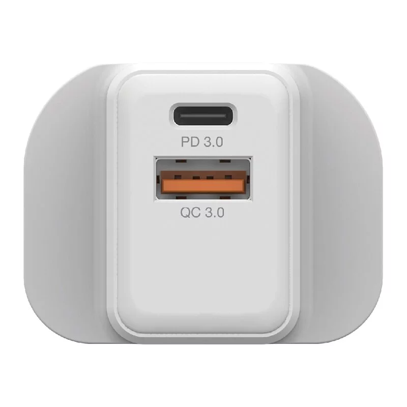 Verbatim 2 Port 20W PD & QC 3.0 USB充電器 [#66633]