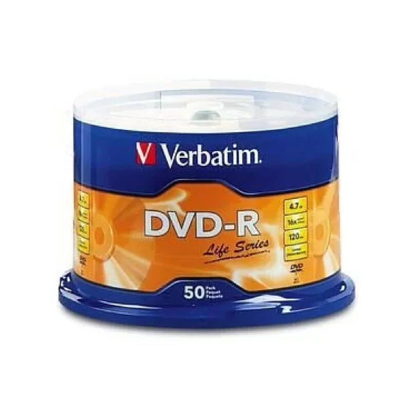 Verbatim DVD-R Life Series 4.7GB 16X (50片筒裝) [#97176]