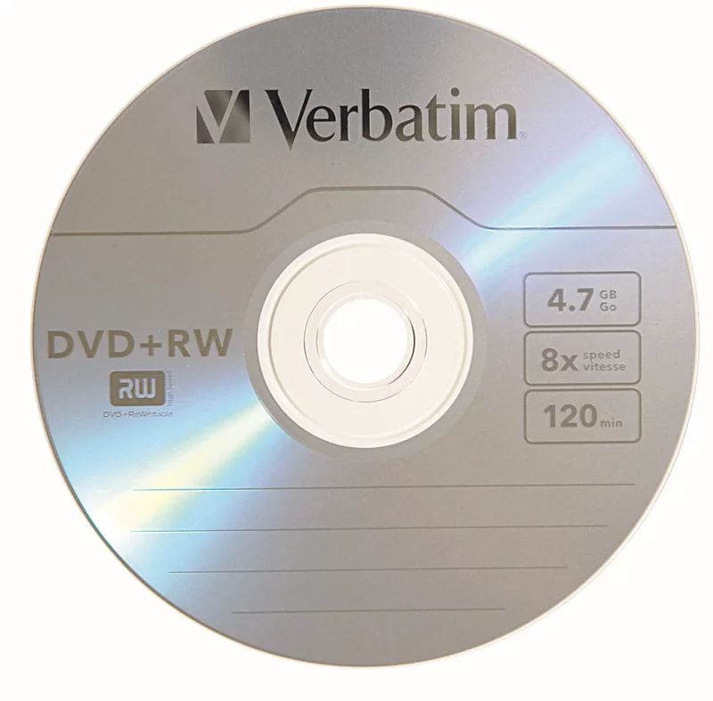 Verbatim DVD+RW 4.7GB 4X (10片筒裝) [#43488]