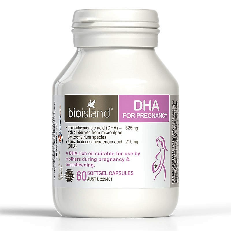 Bioisland 孕婦及哺乳期專用 DHA For Pregnancy (60粒)
