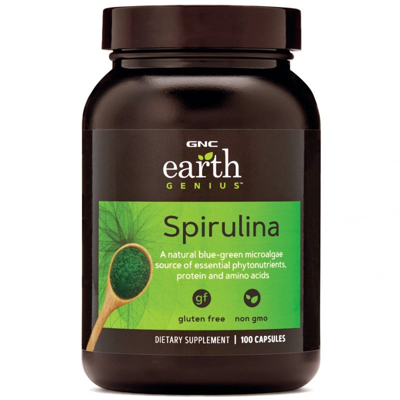 美國GNC Spirulina Superfoods螺旋藻生物素膠囊500毫克[100粒][提高免疫力] Vitamin HK