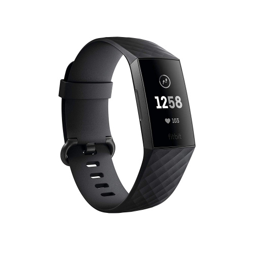 Fitbit Charge 3 智能心率運動手環 [黑色]