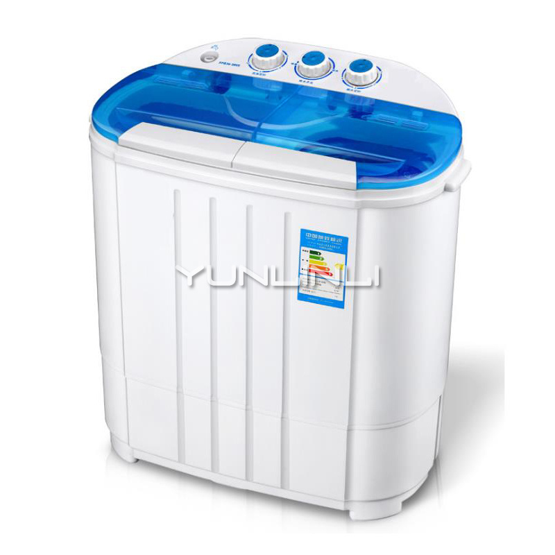 家用迷你乾衣機洗衣機220V雙桶洗衣機小型兒童衣物洗衣機