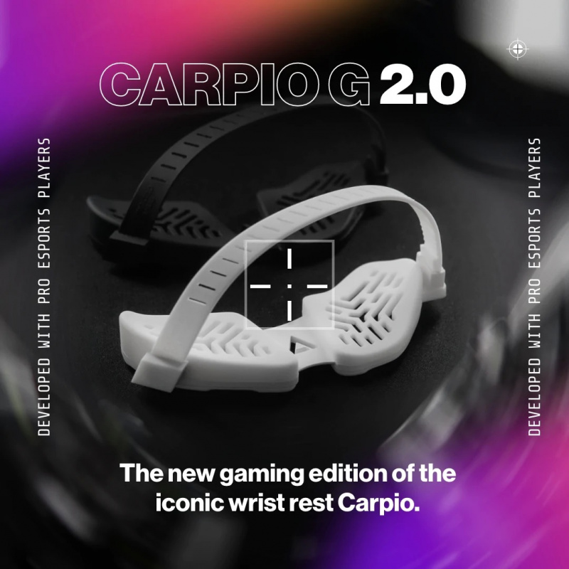 DELTAHUB Carpio G2.0 人體工學滑鼠磁吸手腕托 [2色]