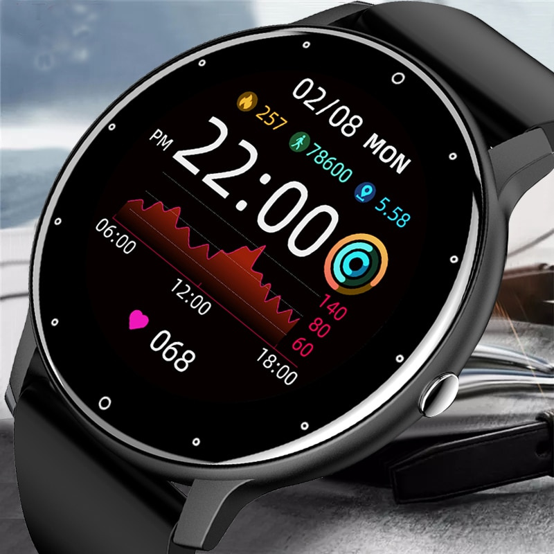 CanMixs 2022 新款智能手錶女士男士女士運動健身智能手錶睡眠心率監測器防水手錶適用於 IOS Android