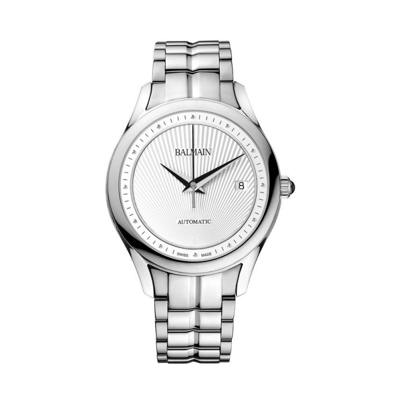 gå Enlighten efter skole Balmain Women's Balmain Maestria Gent Round Silver Dial Stainless Steel  Automatic Watch - Boutique Von Burg