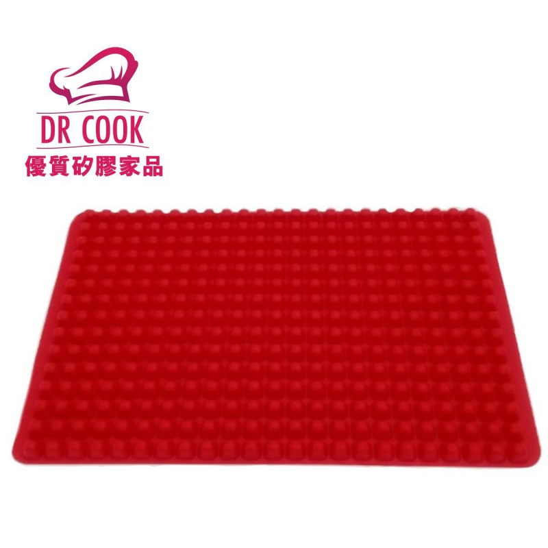 Dr. Cook 烘焙焗爐瀝油墊 - 紅色 (氣炸鍋適用)