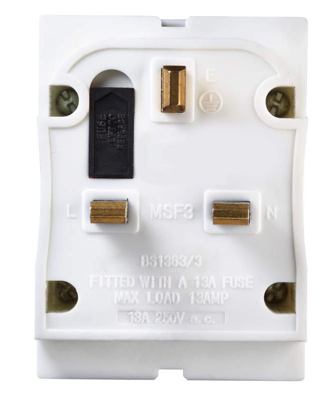 英國Masterplug - 3位X13A 萬能插蘇 MSF3 x 3個 Basic Adaptor UK 3 pin plug