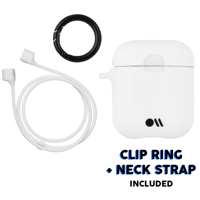 Case-mate - Airpod Hook Ups 保護套 & 耳機帶 – 矽膠(6色)