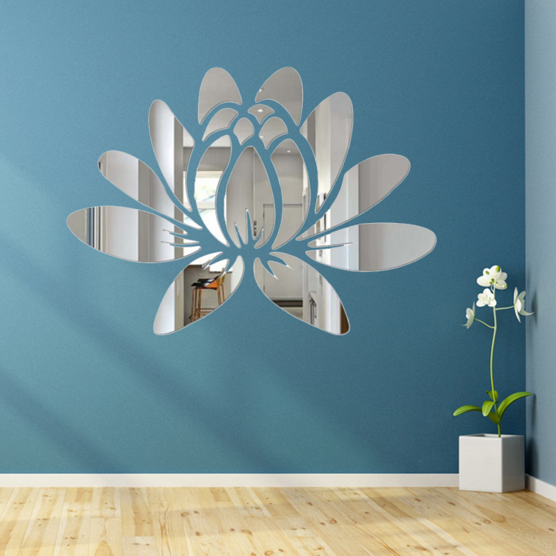 家用貼花 可拆卸牆貼 牆貼 牆貼 壁畫 牆藝術貼紙 鏡子牆貼