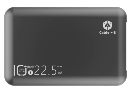 Cable-B Slim Power 22.5W PD 10000mAh 移動電源