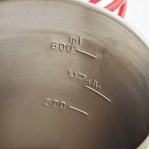 日本限量版 日清杯麵造型Outdoor鈦合金煮食鋼杯 (附網狀收納袋)